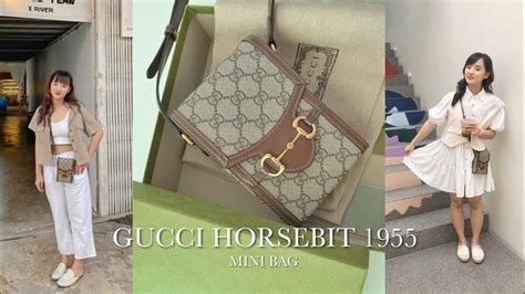 รีวิวกระเป๋า Gucci Horsebit 1955 mini bag ข้อดี.